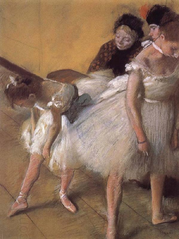 Edgar Degas Dance practising China oil painting art